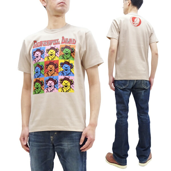トイズマッコイ Tシャツ TMC2315 グレイトフル・デッド Toys McCoy Grateful Dead メンズ 半袖tee 041ベージュ  新品の通販は 8,228円