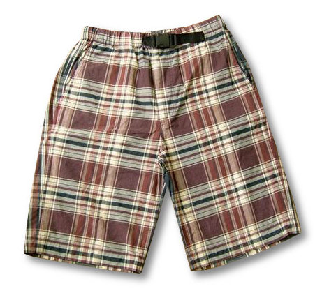 エターナル ショーツ メンズ チェックショートパンツ クレイジーパターン ETERNAL 53380 赤x紺 新品の通販は