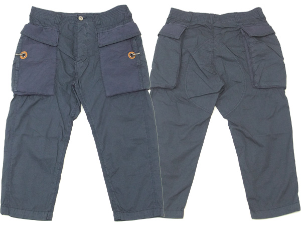 マークストア クロップドパンツ mark store 半端丈ショーツ 8005-23802 ネイビー 新品の通販は