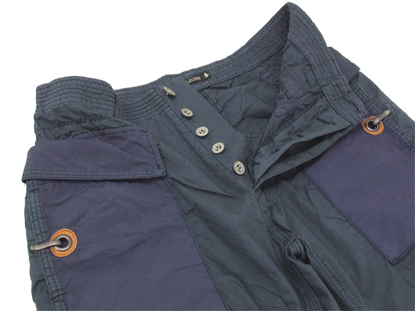 マークストア クロップドパンツ mark store 半端丈ショーツ 8005-23802 ネイビー 新品の通販は