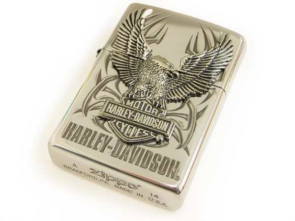 ハーレーダビッドソン ジッポーライター HDP-07 ZIPPO HARLEY-DAVIDSON ビッグメタル 新品｜au PAY マーケット