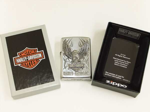 正規品安い☆　Zippo 　HARLEY　　ビックメタル　HDP-07 アニメーション、ヒーロー