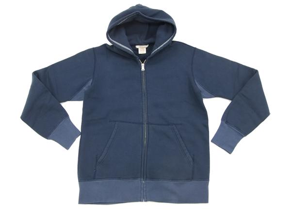 バーンズ アウトフィッターズ パーカー BR-3010 無地 メンズ ジップ