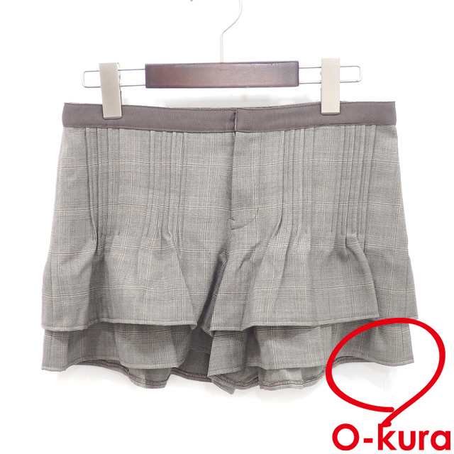 松野屋 キャンバスフラットショルダー ジル グレンチェックショートパンツ 通販
