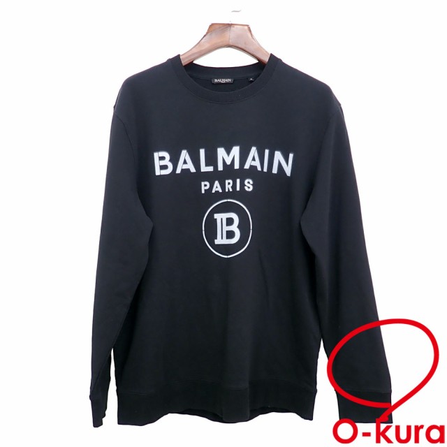 新品未使用 バルマン BALMAIN ラグランスウェット Gray size/S