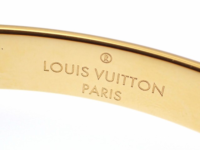 LOUIS VUITTON Metallic Nanogram Strass Bracelet M64861, Other