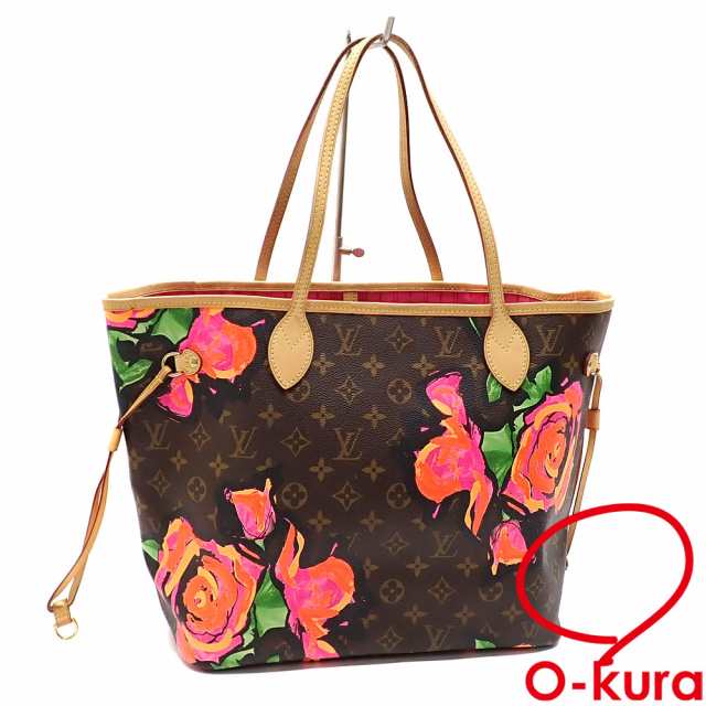 LOUIS VUITTON ルイヴィトン モノグラム ネヴァーフルローズMM トートバッグ M48613 ブラウン by