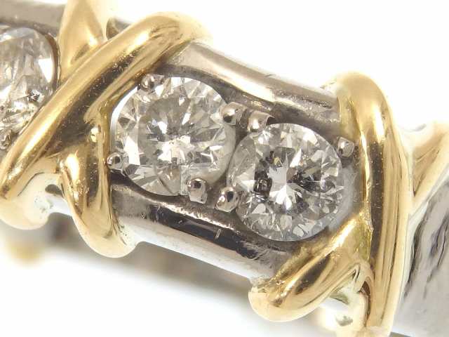 ✴︎極限値下げダイヤモンドリング✴︎ゴールド　K18WG　0.5ct