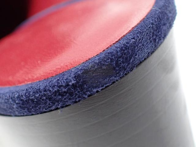 中古 エルメス パラディ ミュール レディース アーモンドトゥ スエード他 ブルー系 24.5cm 38 172104Z サンダル 古着 アパレル