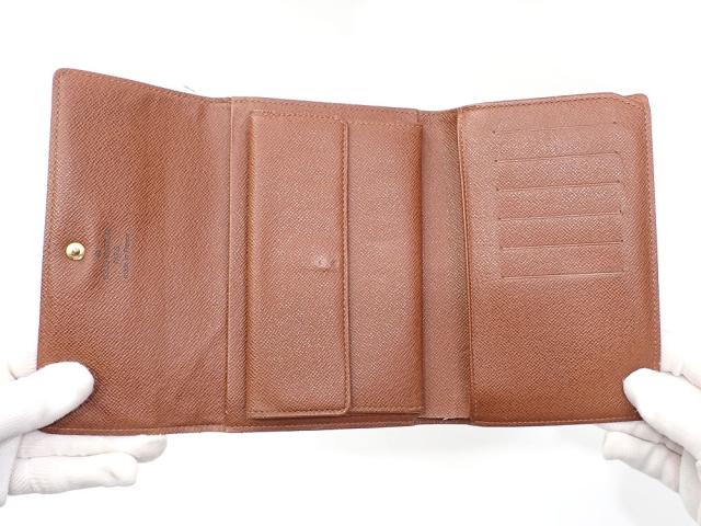 【良品】ルイヴィトン ポルトトレゾール エテュイパピエ モノグラム 三つ折り財布 LOUIS VUITTON ルイヴィトン 三つ折り財布 ポルト トレゾール