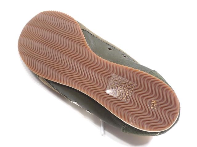 中古 トリーバーチ スニーカー レディース レザー カーキ系 緑色 24.5cm 7 1/2 ローカット 古着 アパレル