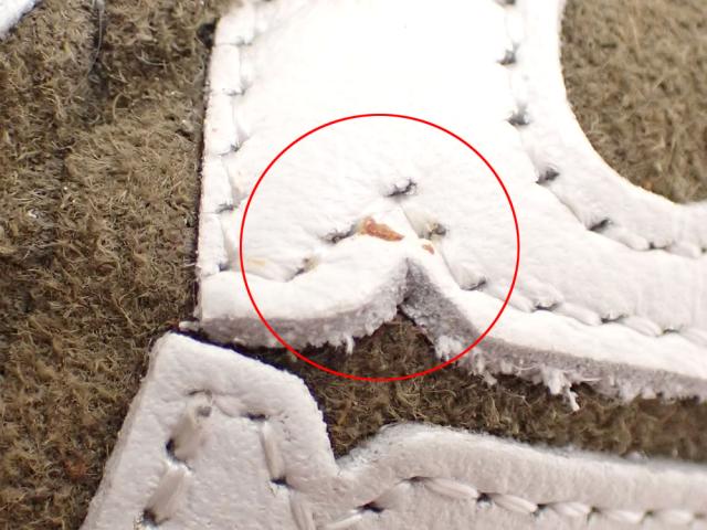 中古 トリーバーチ スニーカー レディース レザー カーキ系 緑色 24.5cm 7 1/2 ローカット 古着 アパレル