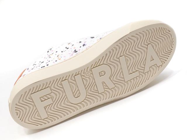 中古 フルラ スニーカー JOY LACE-UP SNEAKER レディース レザー ゴム ローカット マルチカラー 24.0cm 37 YF43FJO 古着 アパレル