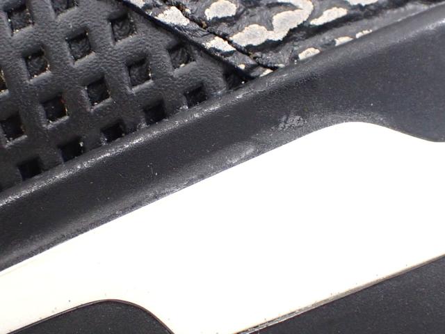 中古 ルイ・ヴィトン スニーカー メンズ レザー ハイカット ブラック 黒 サイズ6 25.0cm 古着 アパレル