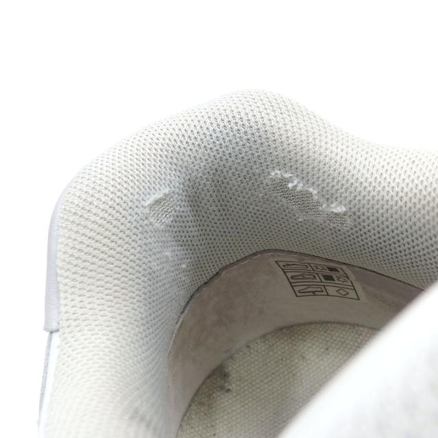 中古 オフホワイト スニーカー メンズ レザー ラバー ホワイト グレー 白 27.0cm 42 古着 アパレル