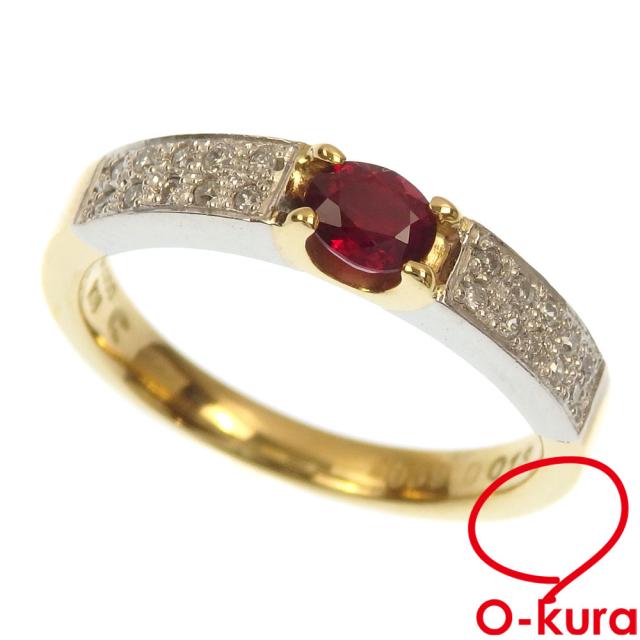 K18 ダイヤモンドリング D0.10 4.2g サイズ12号｜リング(指輪) 