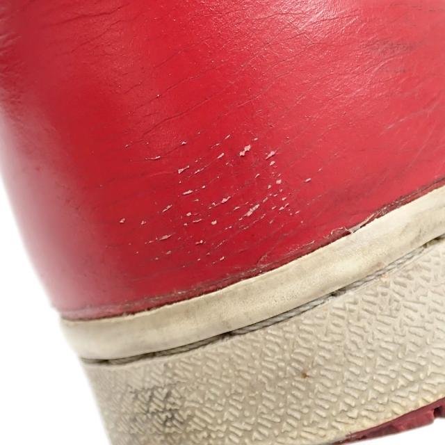 中古 ナイキ スニーカー AIR JORDAN 1 94年復刻 メンズ ハイカット レザー レッド ブラック 26.5cm 130207-061 エアジョーダン1 社外中敷き 古着 アパレル