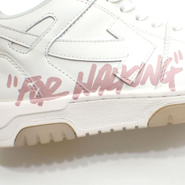 中古 オフホワイト スニーカー レディース レザー ホワイト 白 24.0cm 37 ミドルカット 古着 アパレル