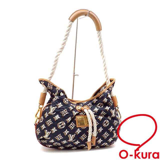 中古 ルイ・ヴィトン ショルダーバッグ ビュル MM レディース M40235 マリン 肩掛け 2010年の通販は 91,850円