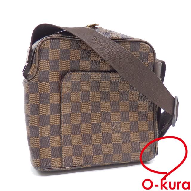 中古 ルイ・ヴィトン ショルダーバッグ ダミエエベヌ オラフ PM  