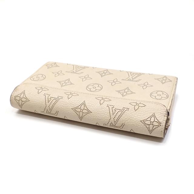 中古 ルイ・ヴィトン 二つ折り 長財布 マヒナ ポルトフォイユ・イリス  