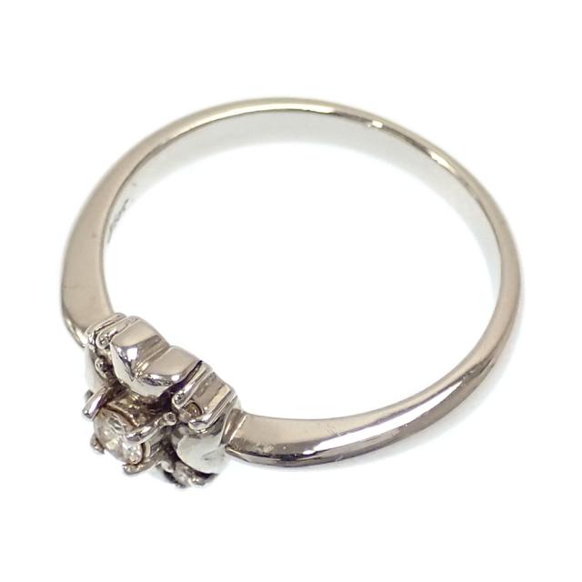中古 クリスチャンディオール ダイヤモンド リング レディース Pt900 11号 4.2g 指輪の通販は