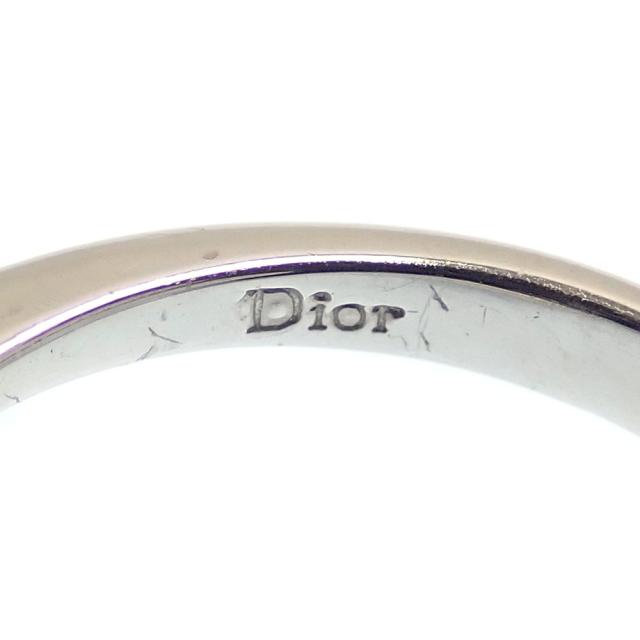 中古 クリスチャンディオール ダイヤモンド リング レディース Pt900 11号 4.2g 指輪の通販は