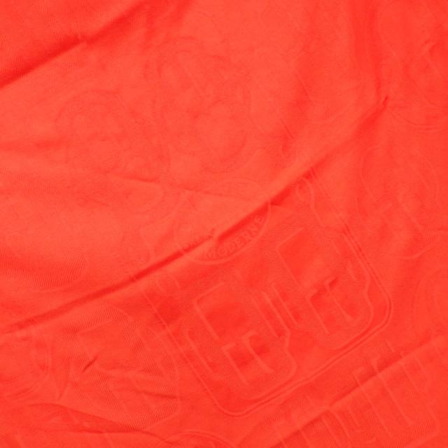 中古 エルメス スカーフ カレ 115 レディース カシミヤ他 レッド 赤 モダンなバックル 古着_1