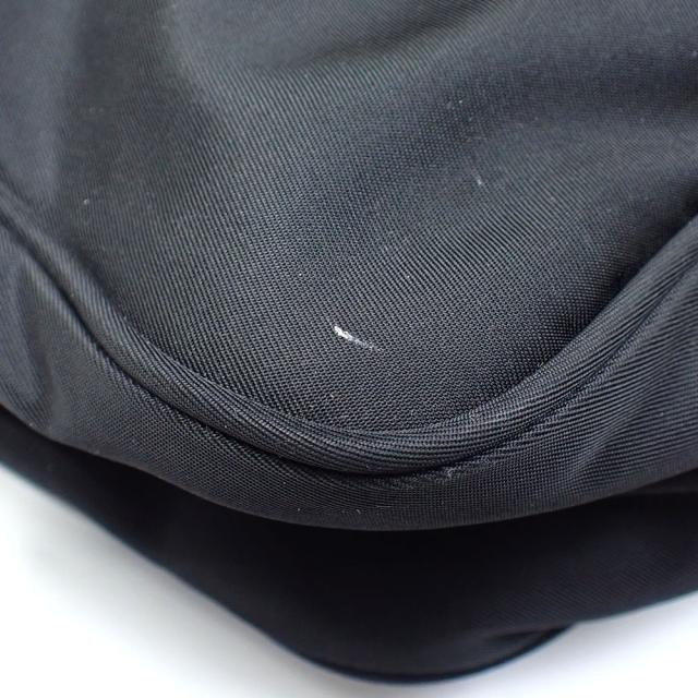 中古 プラダ ショルダーバッグ ブラック 黒 ナイロン 斜め掛け レディース メンズの通販は