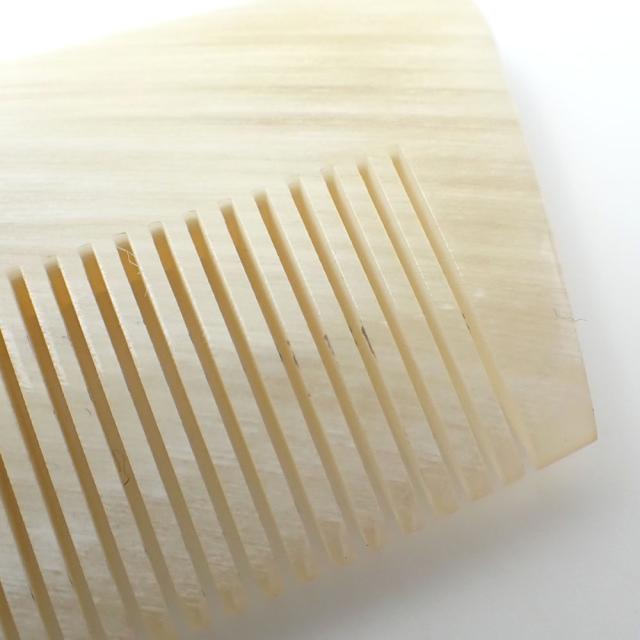 中古 エルメス コーム レディース ベージュ系 バッファローホーン □L  