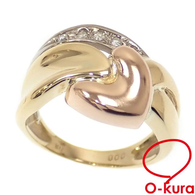 k18リングYG 10号 ジュエリーマキ (中古 ジュエリーマキ k18リングYG 10号 ジュエリーマキ (中古 ジュエリーマキ