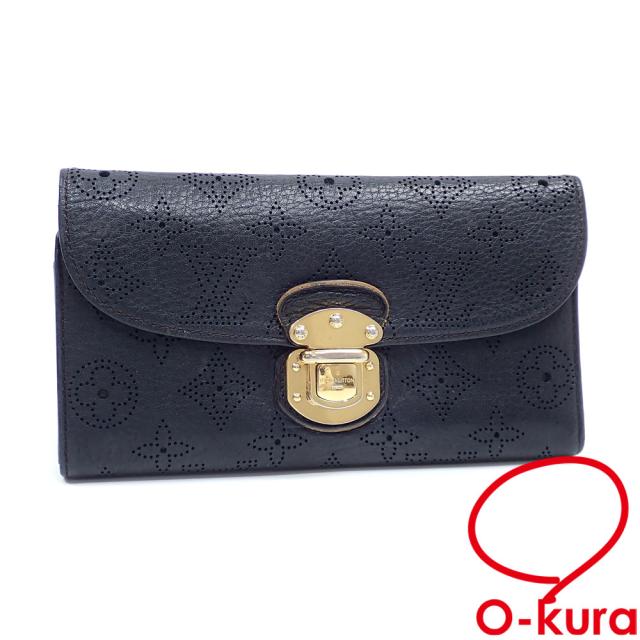 ルイヴィトン マヒナ アメリア ダークグレーレザー 長財布 modescape_rc-itlwfoiodcw0-oepk