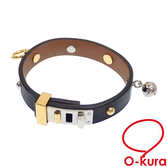 HERMES エルメス ミニ ドッグ スクエアクルー ブレスレット HERMES エルメス ミニ ドッグ スクエアクルー ブレスレット