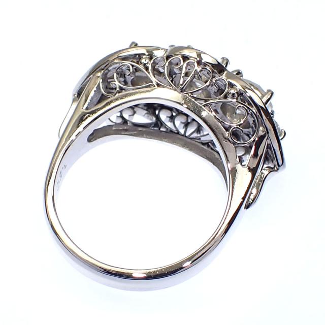 中古 ダイヤモンド リング レディース Pt900 6.5号 1.01ct/0.32 中古 ダイヤモンド リング レディース Pt900 6.5号 1.01ct/0.32