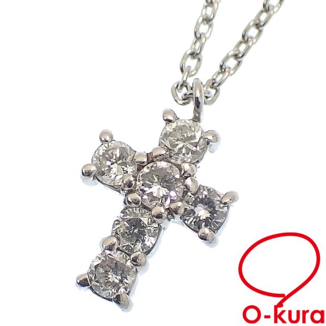 ヴァンドーム フラワー ダイヤモンドピアス クローバー Pt900プラチナ