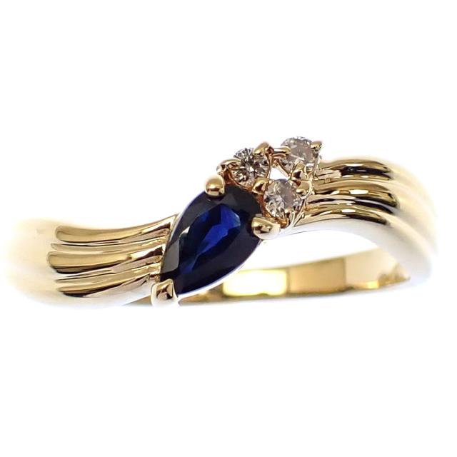 ジュエリーマキ　k9 サファイア リング　10号 ジュエリーマキ k9 サファイア 10号 リング 送料込み｜Yahoo