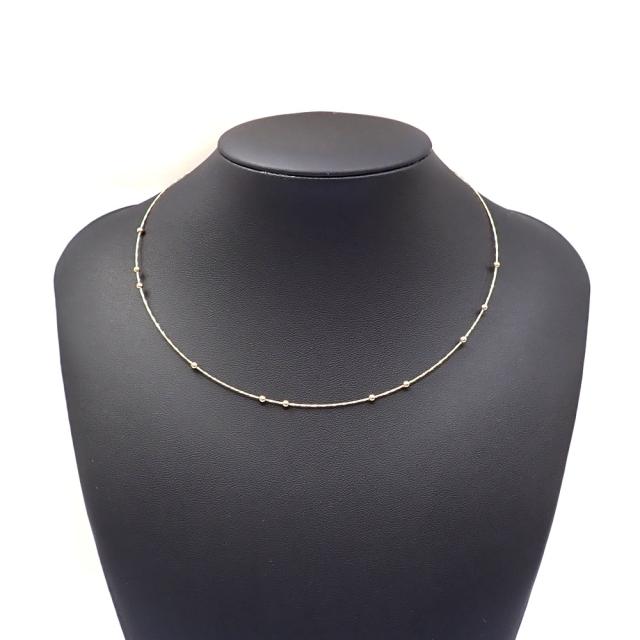中古 GSTV デザイン ネックレス レディース K18YG 1.8g 750 18金