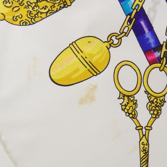 中古 エルメス スカーフ カレ 90 レディース シルク 絹 マルチカラー