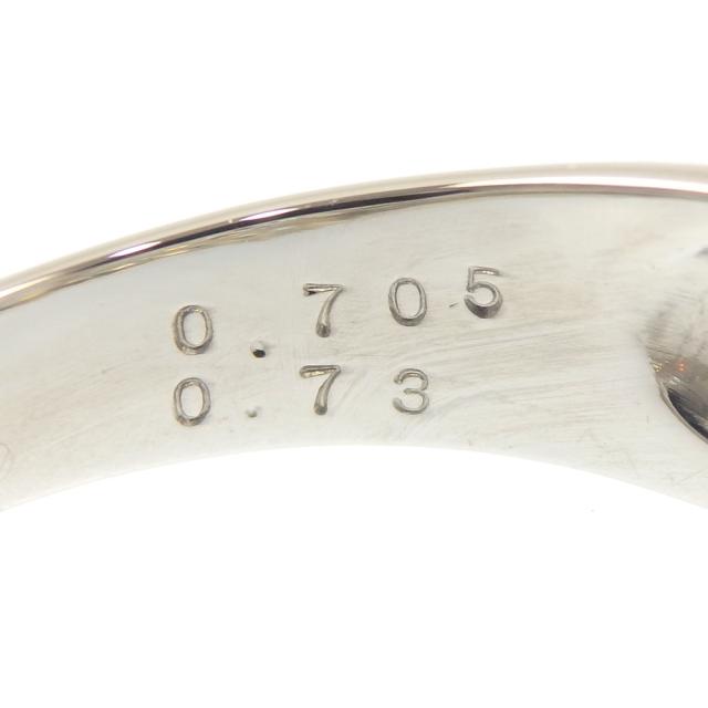 ダイヤモンド リング レディース Pt900 12号 0.705ct/0.73ct 5.7 ダイヤモンド リング レディース Pt900 12号 0.705ct/0.73ct 5.7