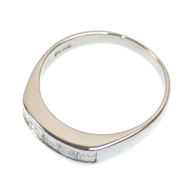 中古 ダイヤモンド リング レディース Pt900 15号 0.56ct 5.0g