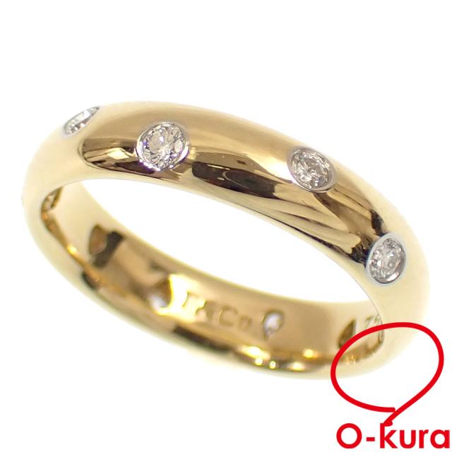 リング 指輪 ダイヤリング K18PG ダイヤモンド ピンクゴールド 750  