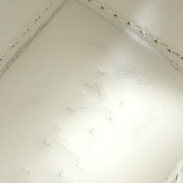 中古 バリー スニーカー レディース カーフレザー ラバー ホワイト 白