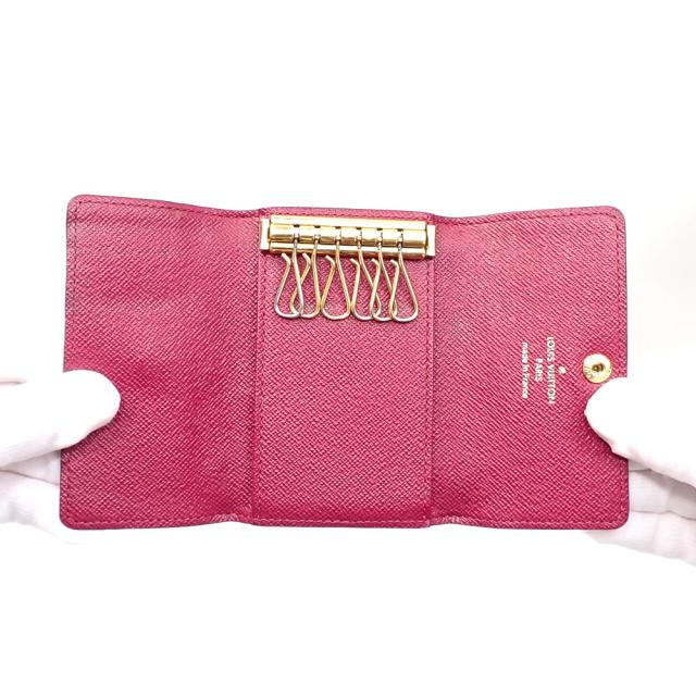 中古 ルイ・ヴィトン 六連 キーケース モノグラム ミュルティクレ 6  