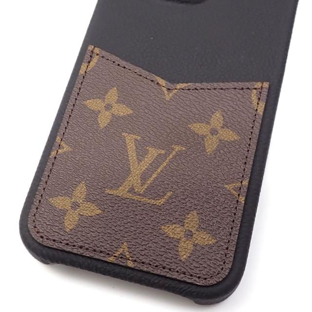 中古 ルイ・ヴィトン iPhoneケース モノグラム IPHONE バンパー 15 PRO