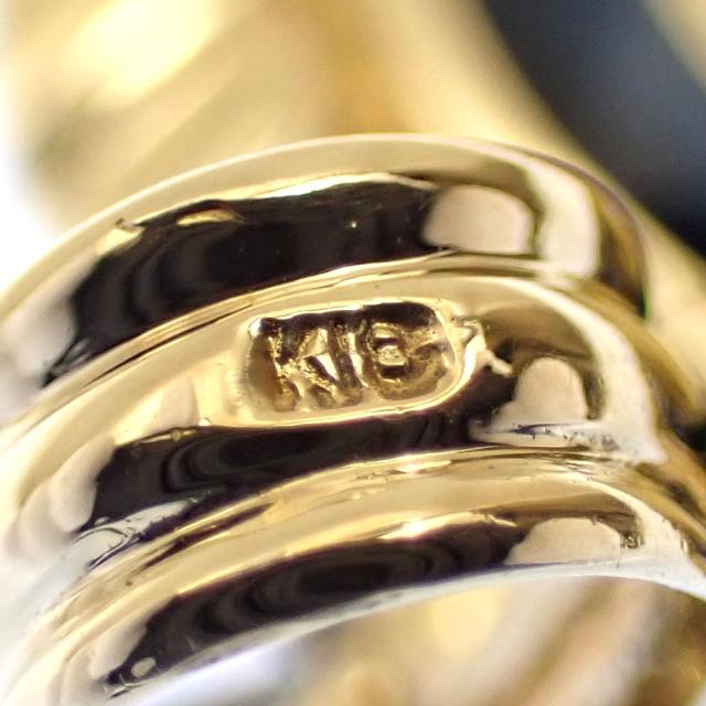 中古 ゴールドコイン ペンダントトップ レディース K18YG枠 K24YG 9.8g