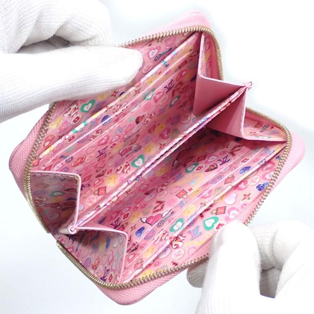 ヴィトン モノグラム ヴェルニ ジッピーコインパース フューシャ 財布