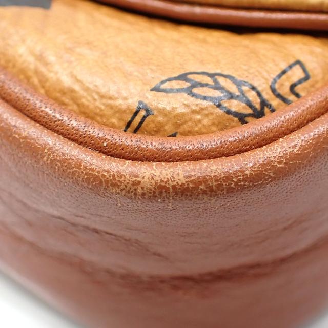 中古 MCM ショルダーバッグ レディース ブラウン レザー ヴィセトス