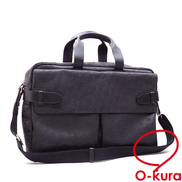 ダンヒル ビジネスバッグ - 黒 良品 ダンヒル ビジネスバッグ ブリーフ