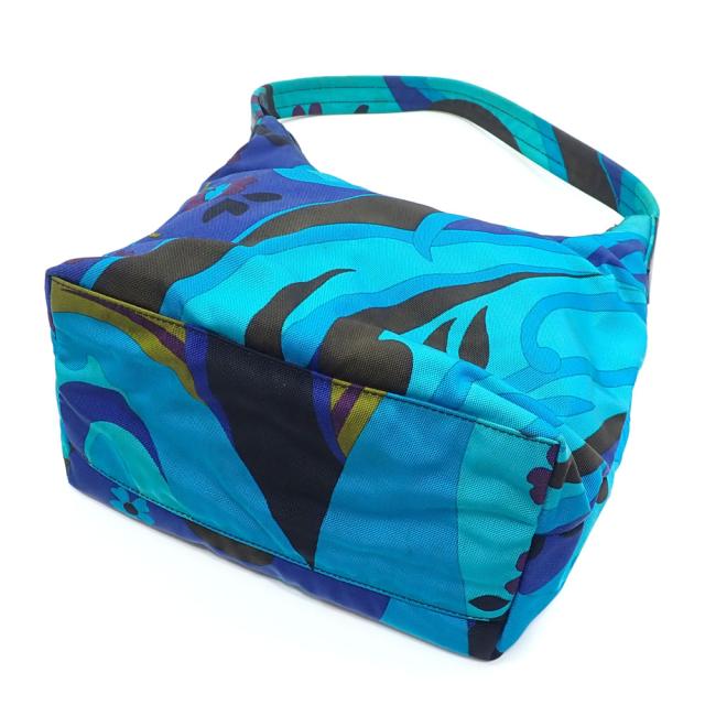 中古 グッチ ハンドバッグ レディース ブルー 青 キャンバス 001 9386