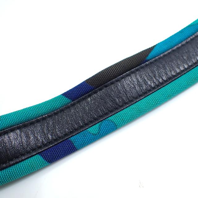 中古 グッチ ハンドバッグ レディース ブルー 青 キャンバス 001 9386